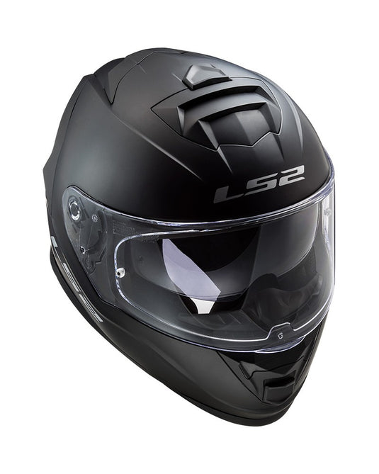 Capacete LS2 FF800 Storm II Solid Preto Mate – sistema de ventilação frontal