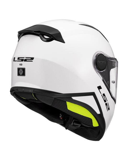 Interior removível e lavável – capacete infantil LS2 FF812 Kid Solid