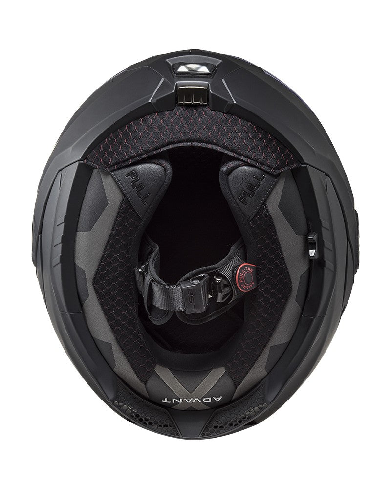 Load image into Gallery viewer, Capacete modular LS2 FF808 Stream II Solid Preto Mate – vista lateral
