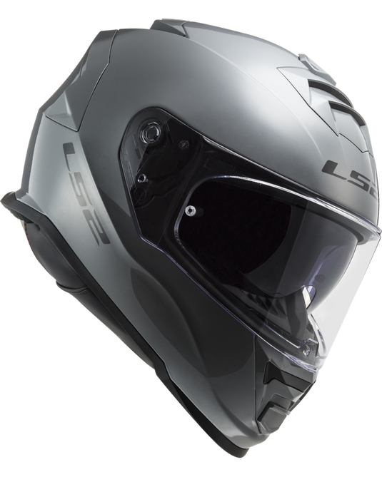 Capacete LS2 FF800 Storm II Solid Cinza Nardo – sistema de ventilação e design aerodinâmico