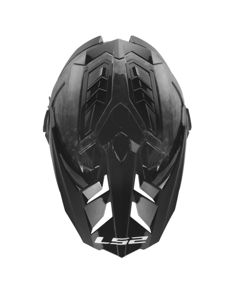 Load image into Gallery viewer, Pala removível e ajustável – capacete enduro LS2 MX701 Explorer C Forged Carbono
