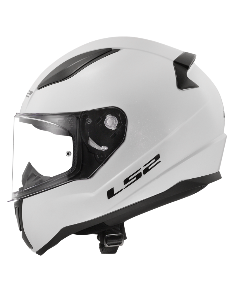 Carregue imagem no visualizador da galeriaCapacete integral LS2 FF353 Rapid II Solid Branco – interior removível e lavável
