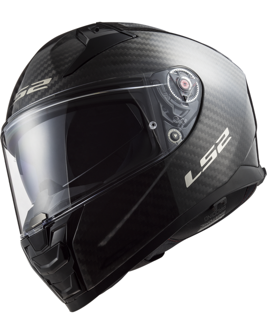 Capacete LS2 FF811 Vector II C Solid – sistema de ventilação frontal e traseira em detalhe