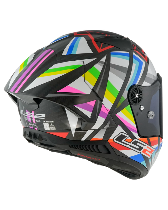 Viseira preparada para Pinlock – capacete integral LS2 FF805 Thunder C GP Flash