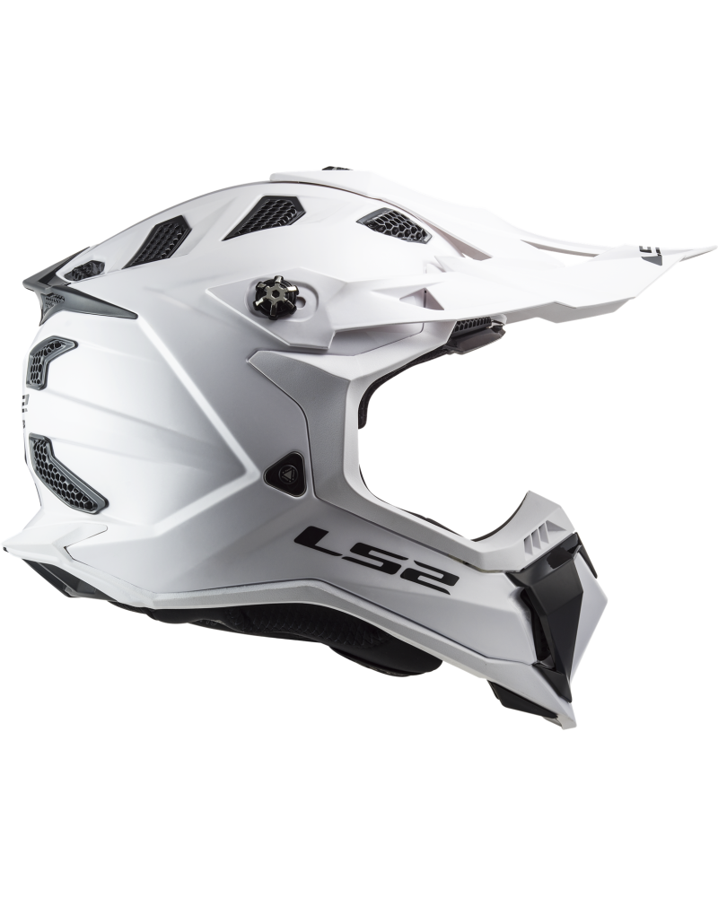 Load image into Gallery viewer, Interior removível e lavável – capacete motocross LS2 MX700 Subverter Evo II Solid Branco
