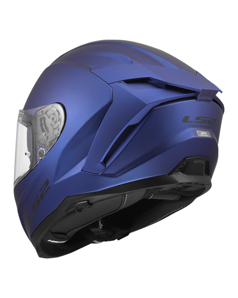 Carregue imagem no visualizador da galeriaCapacete LS2 FF817 Challenger II Solid Azul Marinho – detalhe do sistema de ventilação frontal
