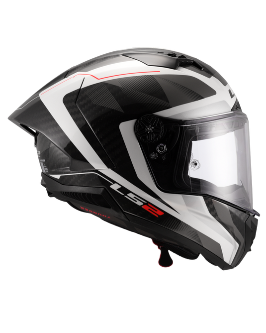 Sistema de ventilação – capacete integral LS2 FF805 Thunder C GP Raute Cinza Branco