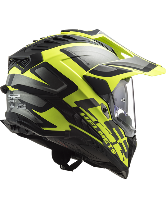 Interior removível e lavável – capacete enduro LS2 MX701 Explorer Alter
