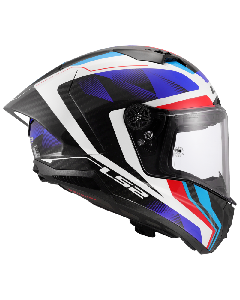 Load image into Gallery viewer, Viseira Pinlock ready – capacete integral LS2 FF805 Thunder C GP Raute Azul Vermelho
