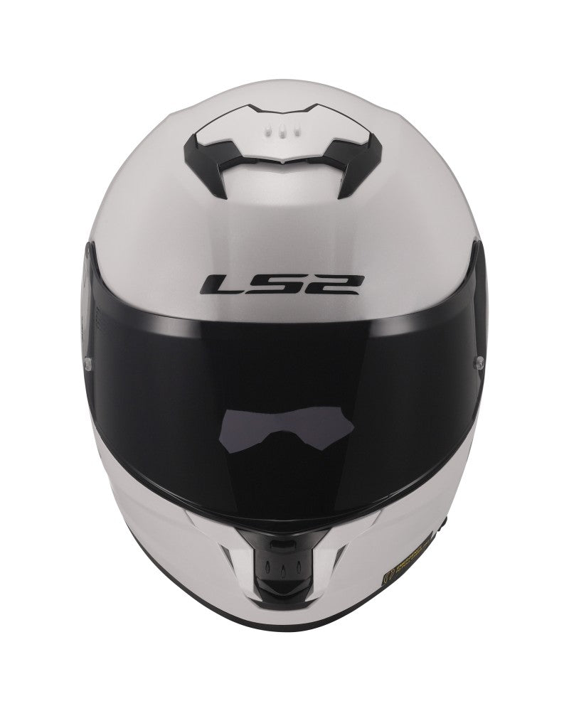 Load image into Gallery viewer, Capacete integral LS2 FF808 Stream II Solid Branco – detalhe da ventilação
