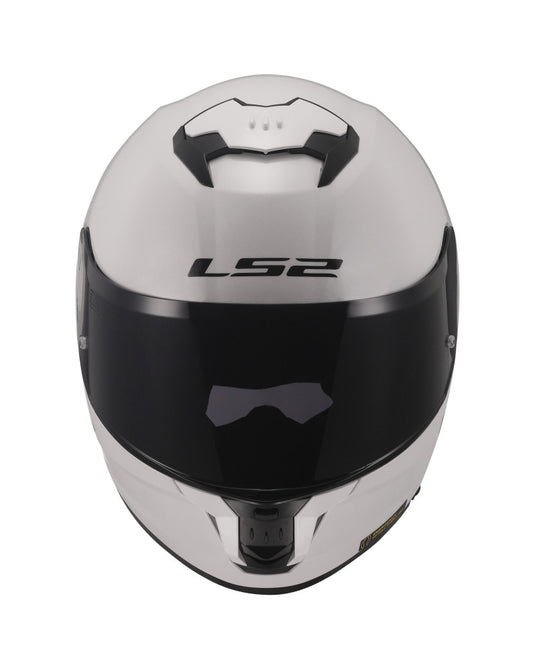 Capacete integral LS2 FF808 Stream II Solid Branco – detalhe da ventilação