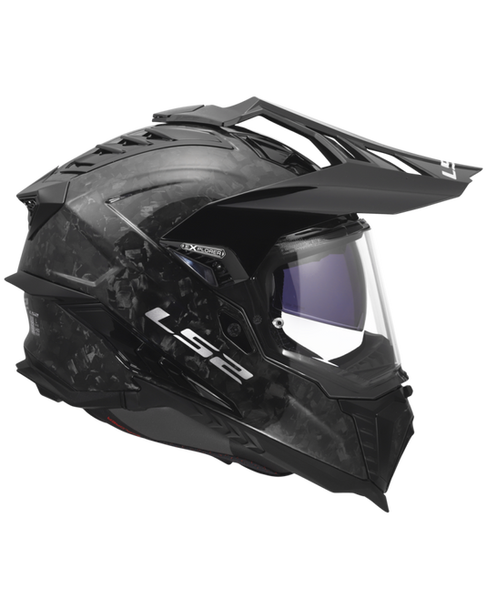 Sistema de ventilação generoso – capacete enduro LS2 MX701 Explorer C Forged