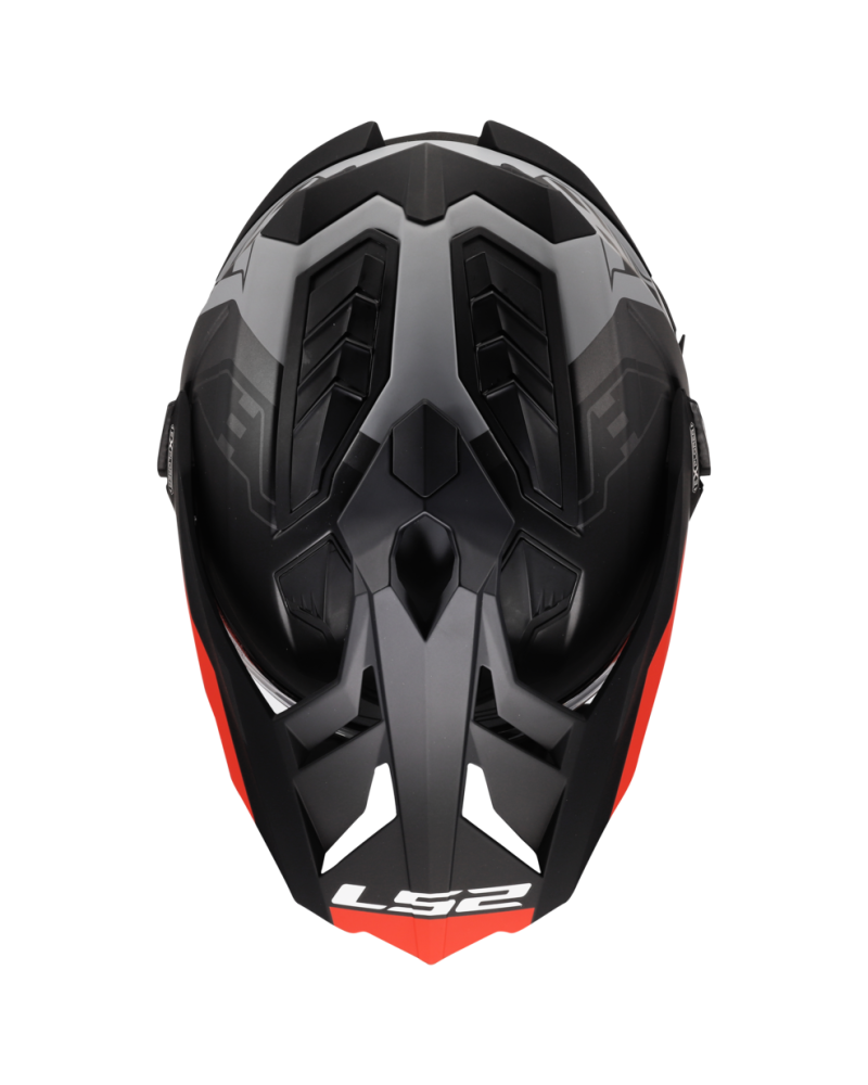 Load image into Gallery viewer, Sistema de ventilação generoso – capacete enduro LS2 MX701 Explorer Hexa
