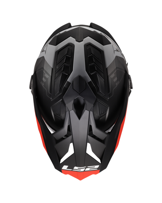 Sistema de ventilação generoso – capacete enduro LS2 MX701 Explorer Hexa