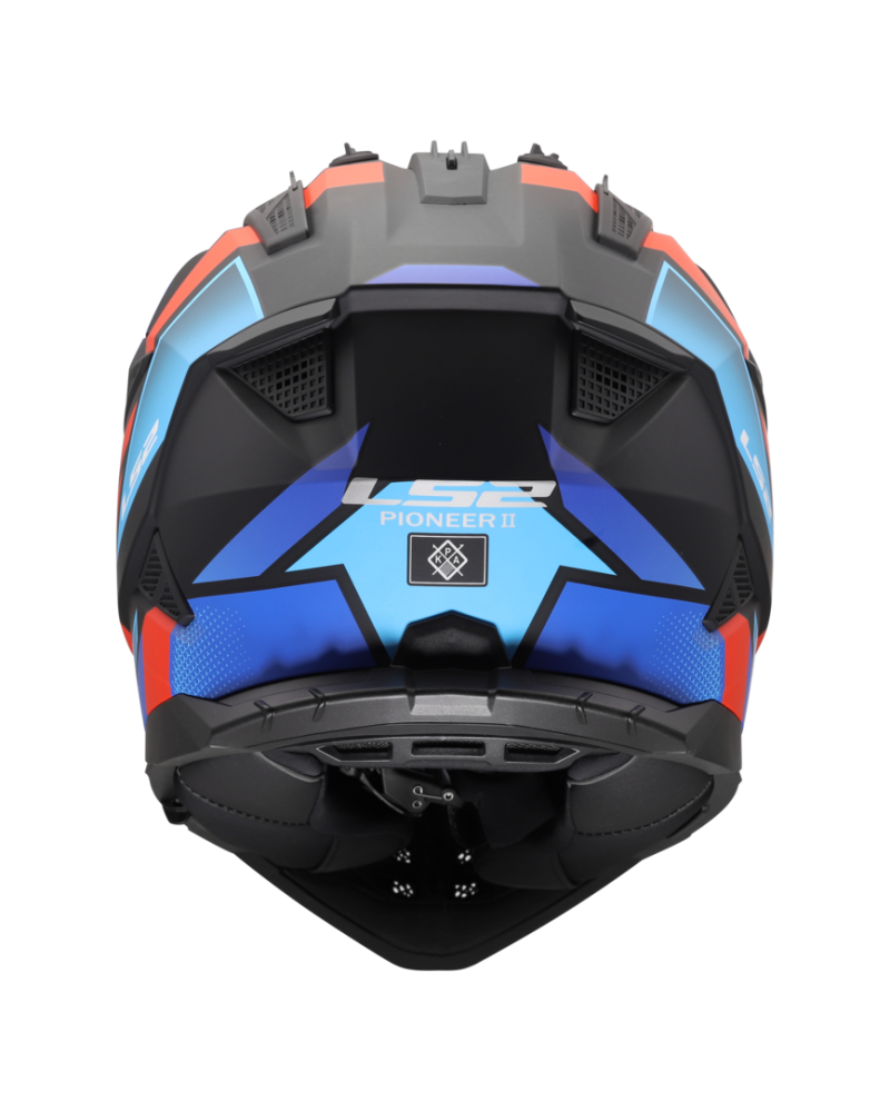 Load image into Gallery viewer, Sistema de ventilação off-road – capacete motocross LS2 MX702 Pioneer II Block
