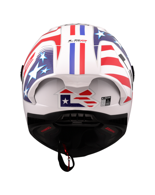 Interior removível e lavável – capacete integral LS2 FF805 Thunder C GP Baz Replica