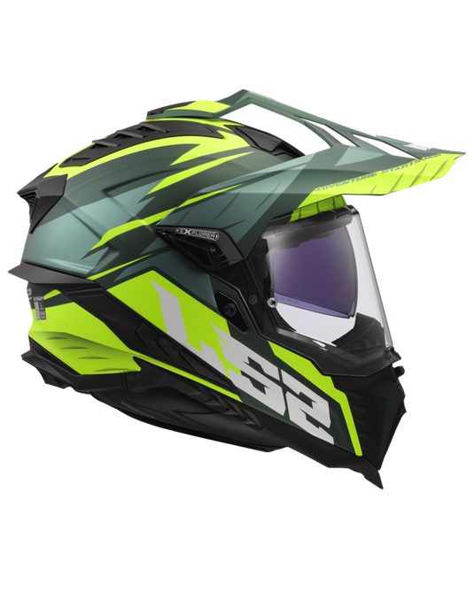 Sistema de ventilação generoso – capacete enduro LS2 MX701 Explorer Spire