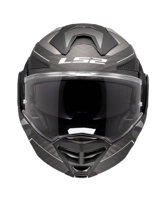 Viseira solar interna retrátil – capacete LS2 FF901 Advant-X C Horizon Cinza-Prateado