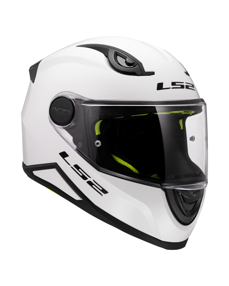 Load image into Gallery viewer, Fecho duplo D – capacete infantil LS2 FF812 Kid Solid Branco
