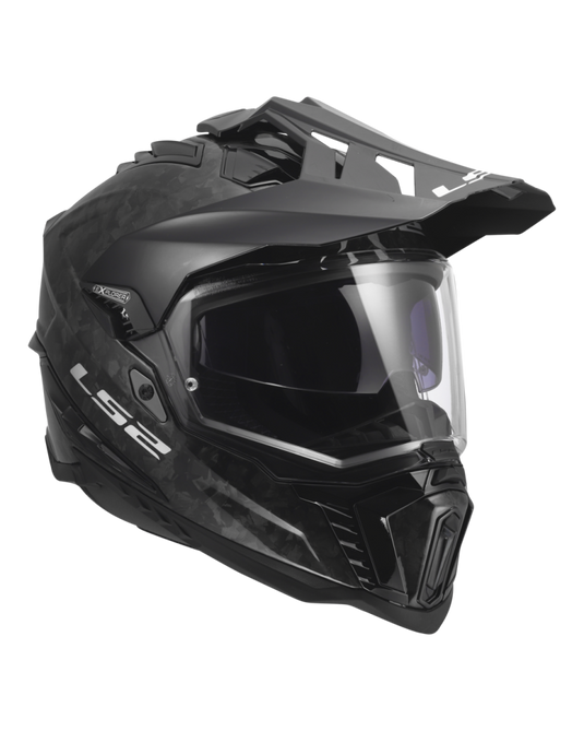 Interior removível e lavável – capacete enduro LS2 MX701 Explorer C Forged Carbono