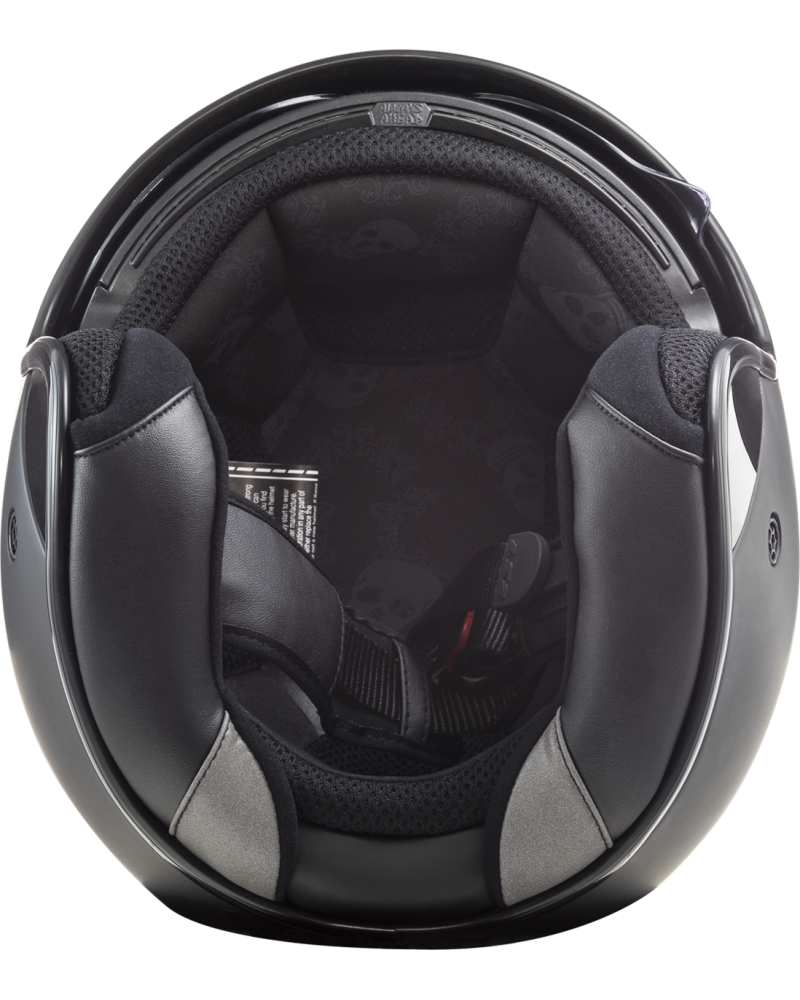 Load image into Gallery viewer, Interior removível e lavável – capacete jet LS2 OF601 Bob II Solid Preto Mate
