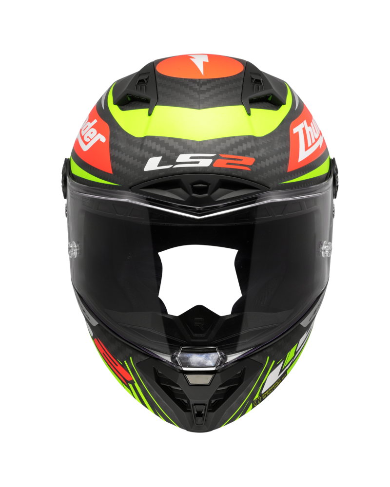 Load image into Gallery viewer, Fecho duplo D – capacete integral de competição LS2 FF805 Thunder C GP Black
