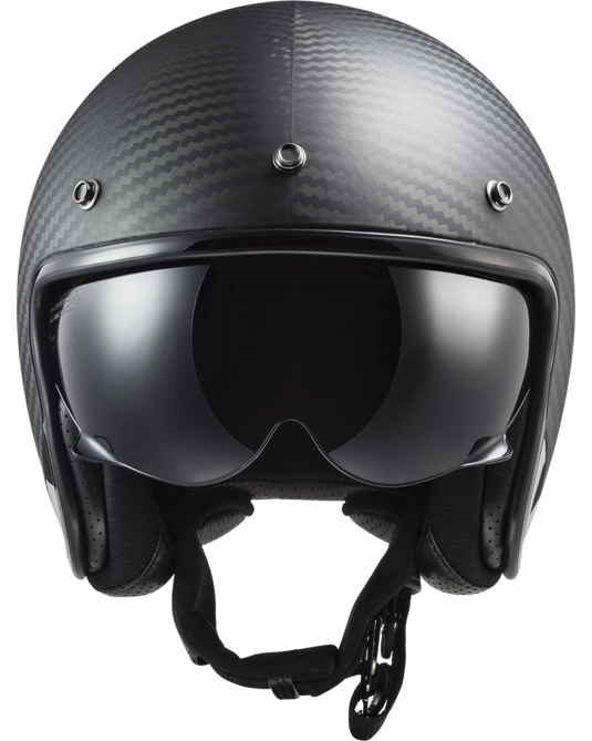 Fecho micrométrico de aço inoxidável – capacete jet LS2 OF601 Bob II C