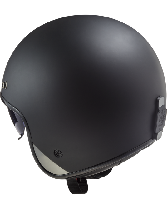 Fecho micrométrico de aço inoxidável – capacete jet LS2 OF601 Bob II Solid