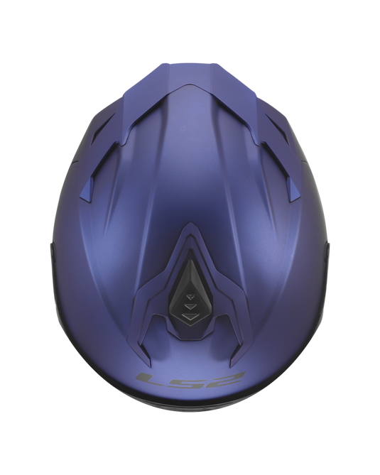 Capacete LS2 FF817 Challenger II Solid Azul Marinho – interior removível e lavável