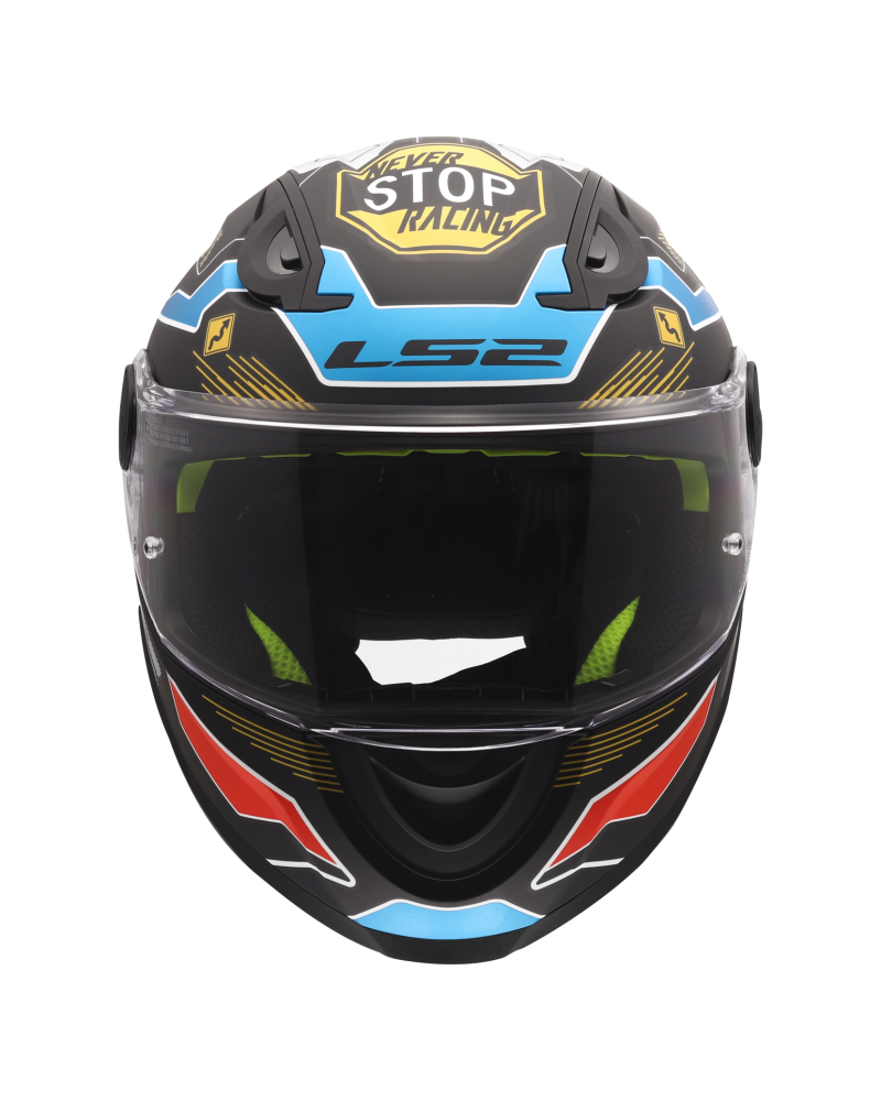 Load image into Gallery viewer, Fecho duplo D – capacete infantil LS2 FF812 Kid Zero Cinza Vermelho
