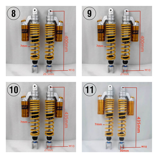 Detalhe técnico amortecedor M10 27mm 