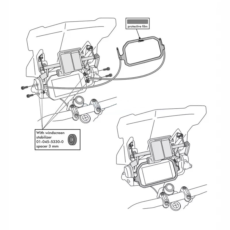 Load image into Gallery viewer, Proteção anti-roubo TFT BMW R1200GS R1250GS LC Adventure
