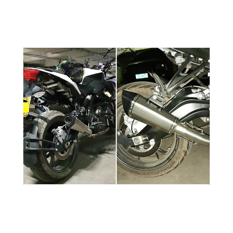 Carregue imagem no visualizador da galeriaPonteira escape universal 345 mm com silenciador
