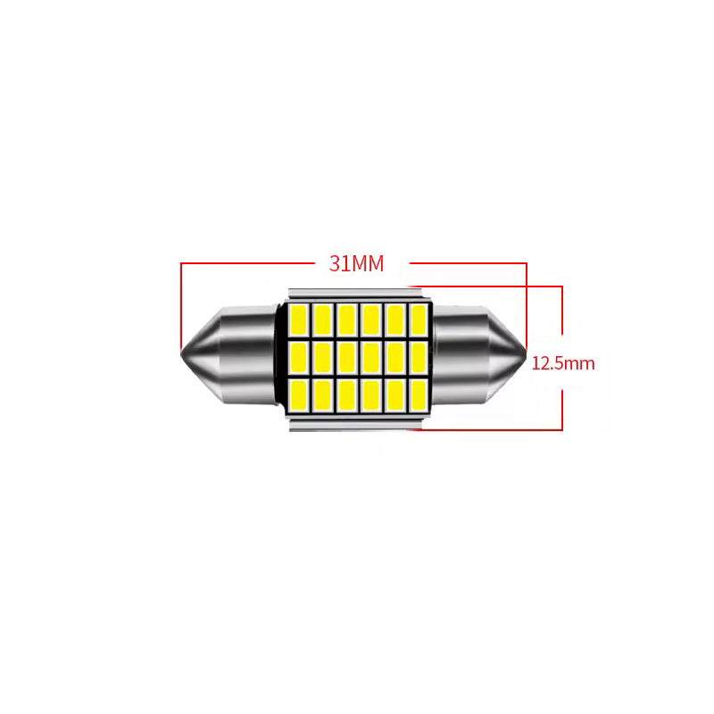 Load image into Gallery viewer, Conjunto lâmpadas CANBUS LED C5W C10W 6000K 12V
