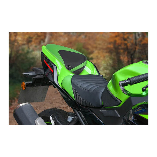 Banco Kawasaki Ninja 400 plástico PC couro sintético