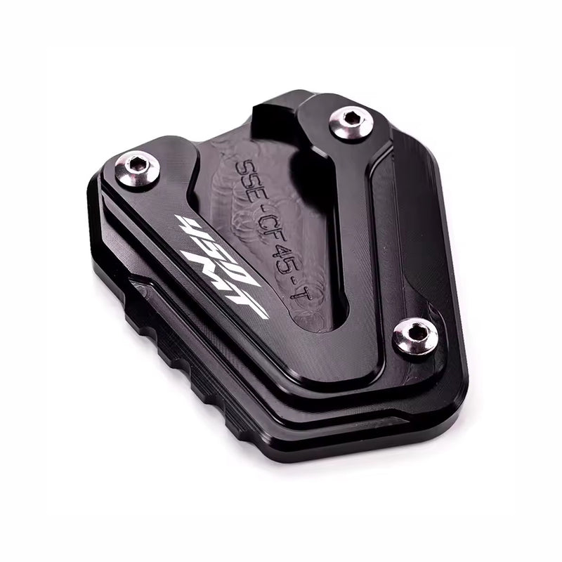Carregue imagem no visualizador da galeriaAlargador descanso lateral CFMOTO 450MT - CNC alumínio 6061 anodizado

