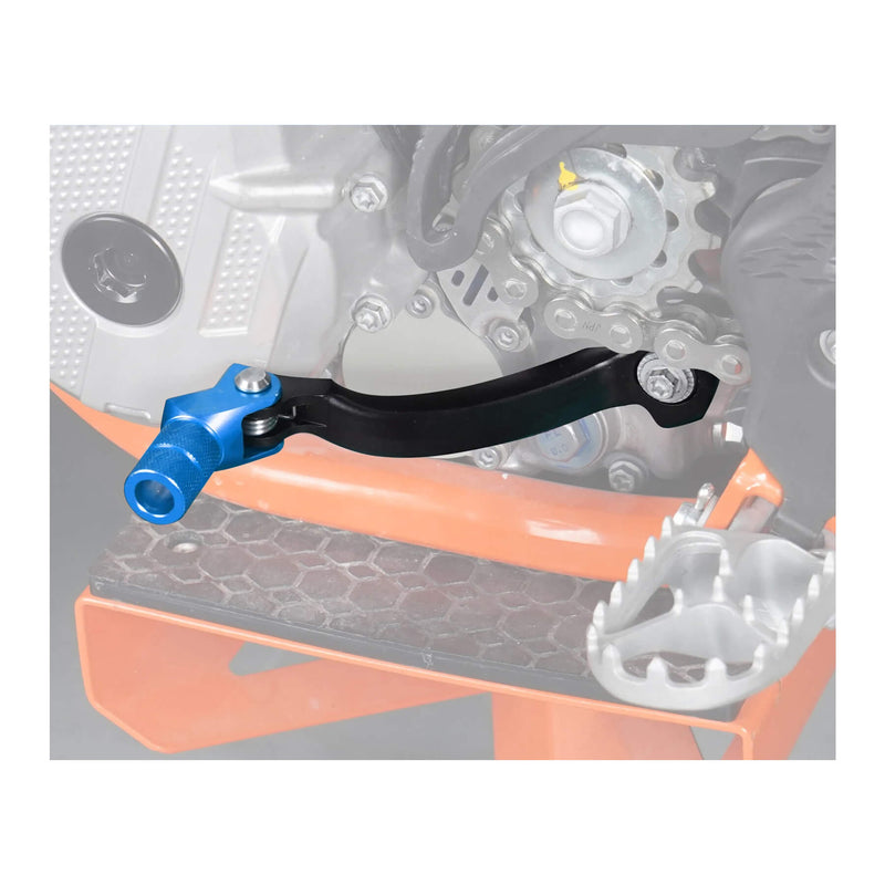 Carregue imagem no visualizador da galeriaComparação alavanca mudanças KTM original vs upgrade alumínio CNC
