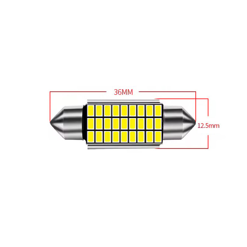 Load image into Gallery viewer, Conjunto lâmpadas CANBUS LED C5W C10W 6000K 12V
