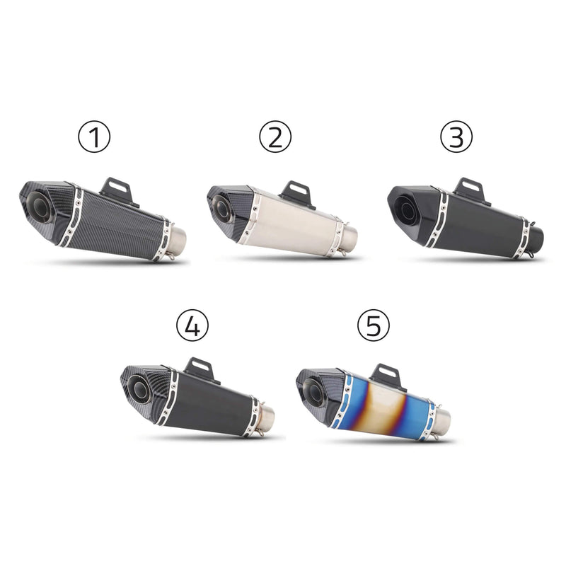 Carregue imagem no visualizador da galeriaPonteira escape universal 345 mm com silenciador
