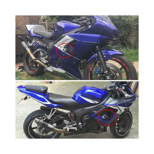 Proteção estrutural chassis Yamaha YZF R6 alta qualidade