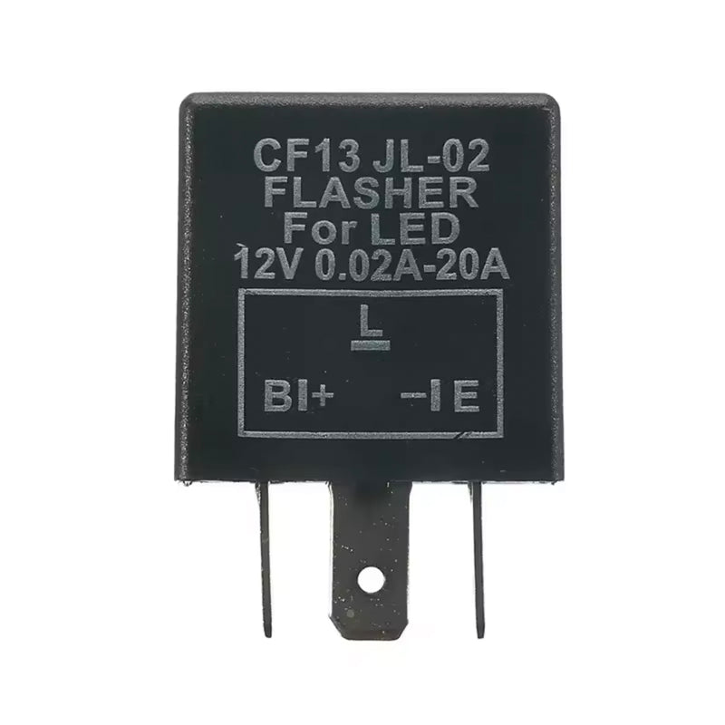 Carregue imagem no visualizador da galeriaRelé de piscas 3 pinos 12V universal - LED e lâmpadas convencionais
