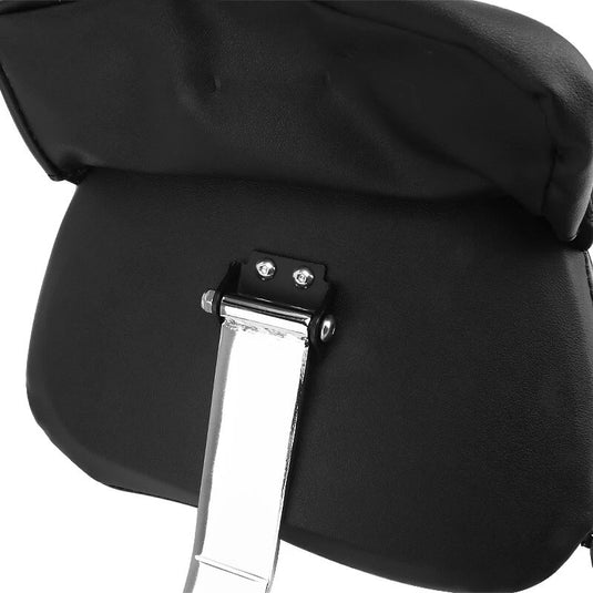 Vista traseira encosto Harley com bolso amovível