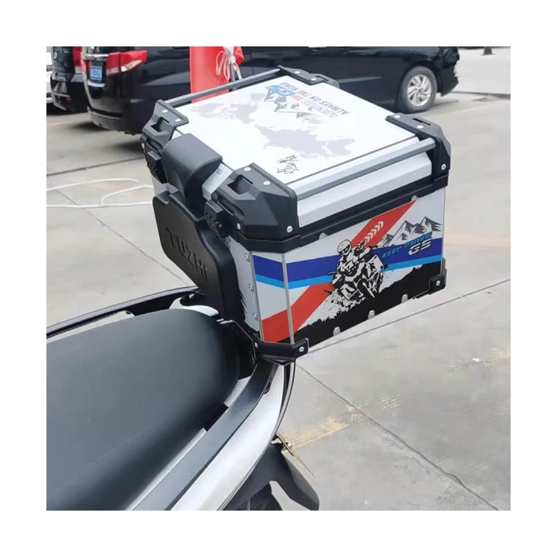 Load image into Gallery viewer, Grelha Traseira Original ZONTES 350E ZT350T-E - Suporte para Top Case em Alumínio
