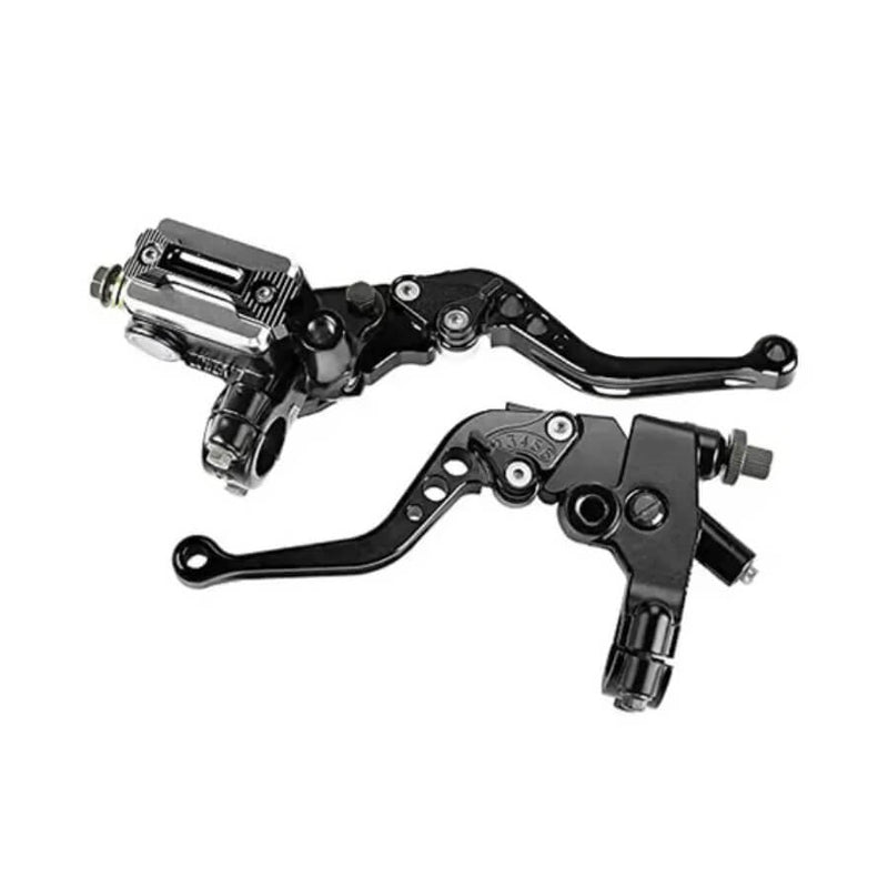 Carregue imagem no visualizador da galeriaManetes de travão e embraiagem ajustáveis universais 22 mm
