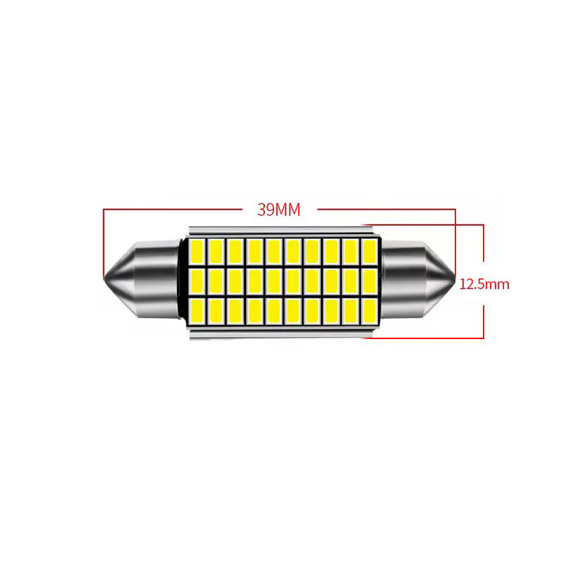 Load image into Gallery viewer, Conjunto lâmpadas CANBUS LED C5W C10W 6000K 12V
