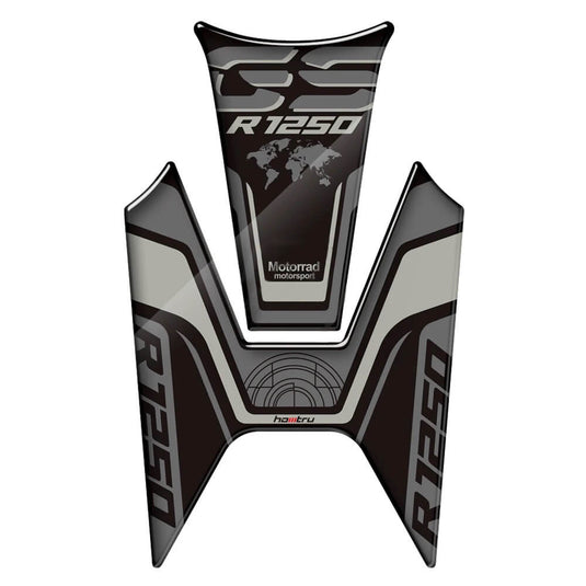 Autocolante protetor 3D BMW R1250GS - disponível em azul, preto e laranja
