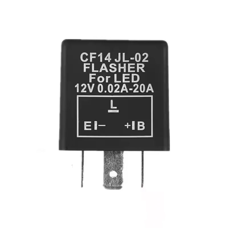 Carregue imagem no visualizador da galeriaRelé de piscas 3 pinos 12V universal - LED e lâmpadas convencionais
