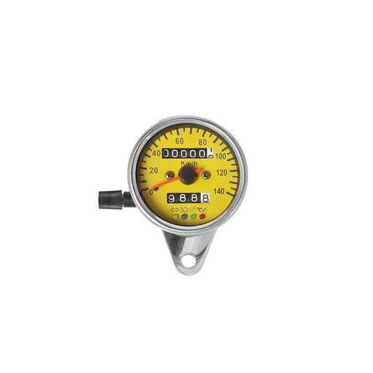 Velocímetro eletrónico universal - Odómetro com retroiluminação LED vintage