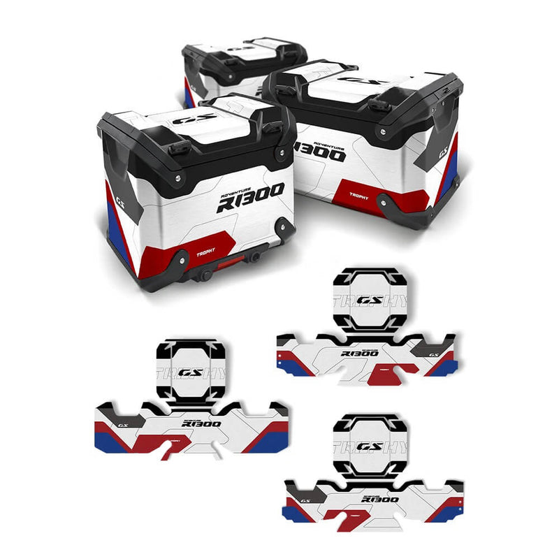 Load image into Gallery viewer, Kit Completo Autocolantes BMW R1300GS Adventure – estilo Trophykit
