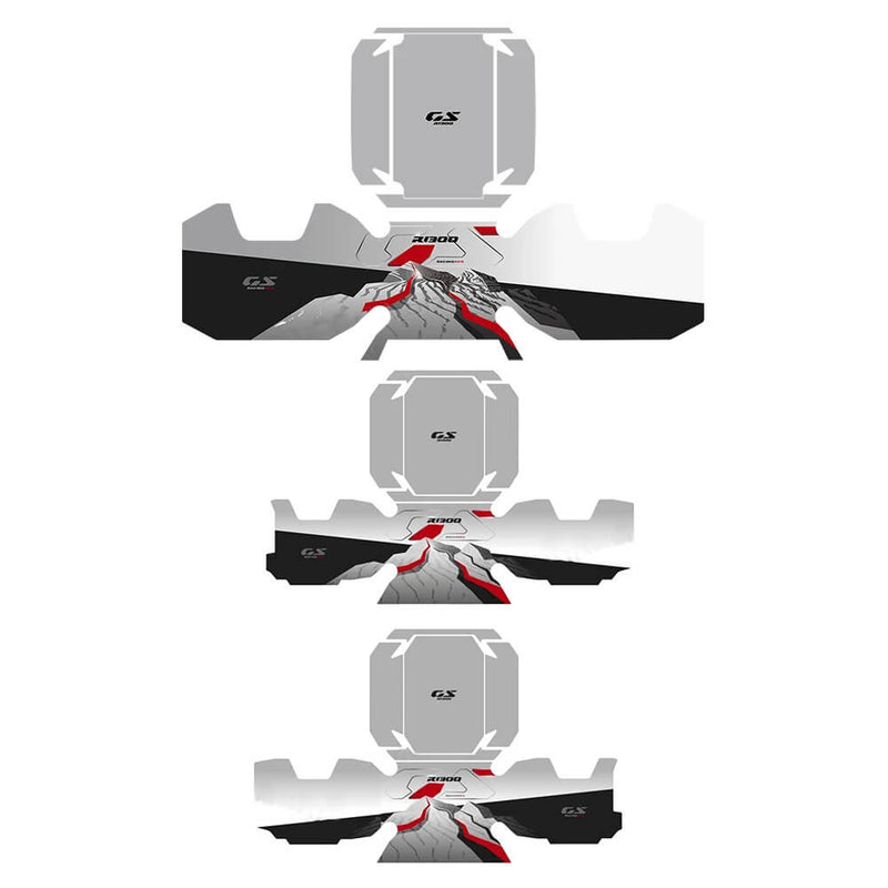 Load image into Gallery viewer, Kit Completo Autocolantes BMW R1300GS Adventure – estilo Racing Red
